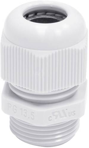 Kabelverschraubung PG7 mit verlängertem Gewinde IP68 UL94V-0 1.209.0700.61 Stop